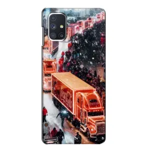Чехлы на Новый Год Samsung Galaxy M51 (Кока Кола)