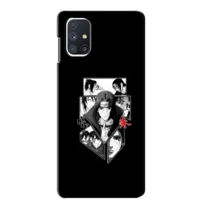 Чехлы с картинкой Итачи Учиха на Samsung Galaxy M51 (Коллаж Итачи)
