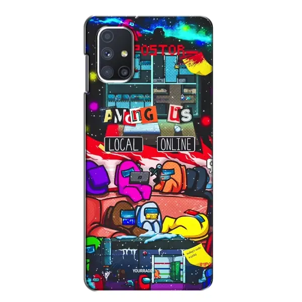 Чехол с рисунком «Команда 2» для Samsung Galaxy M51