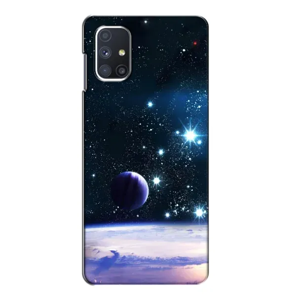 Чехол с рисунком «Космический вид» для Samsung Galaxy M51 Чехол с рисунком «Космический вид» для Samsung Galaxy M51