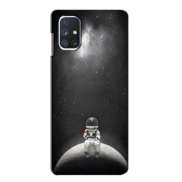 Чехол с рисунком «Космонавт романтик» для Samsung Galaxy M51