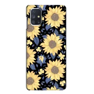 Чехлы с тематикой "ЦВЕТЫ" на Samsung Galaxy M51 (красивые цветы)
