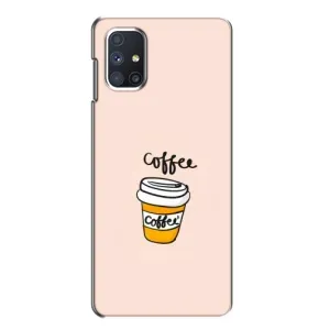 Чехол с изображением вкусной еды для Samsung Galaxy M51 (Кружка кофе)
