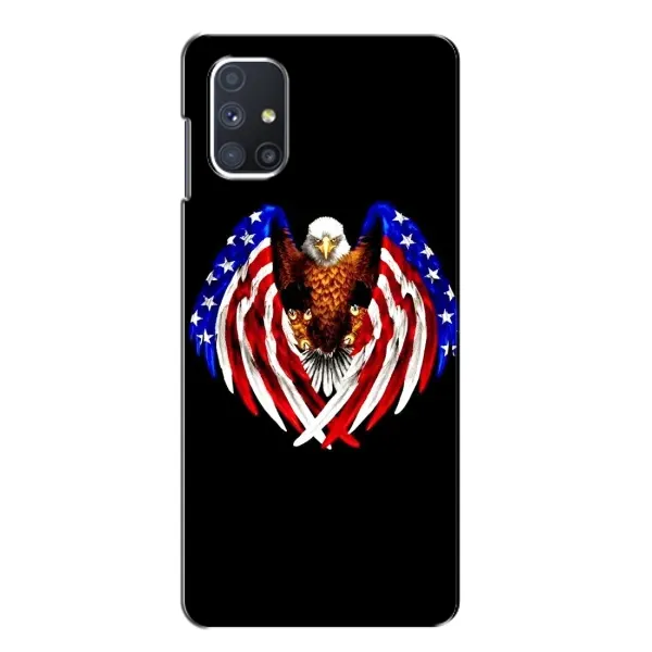 Чехол с рисунком «Крылья США» для Samsung Galaxy M51