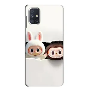 Чехол с принтом Лабубу для Samsung Galaxy M51 (Фигурки Labubu)