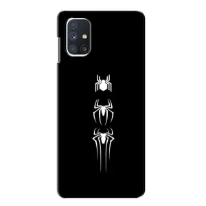 Чехол Супергерой Человека Паука на Samsung Galaxy M51 (Лого паука)