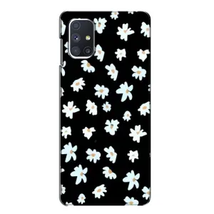 Чехол с ромашками на Samsung Galaxy M51 (Маленькие ромашки)