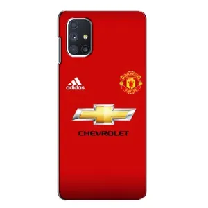 Силиконовые Чехлы принт Футбол на Samsung Galaxy M51 (Man United)