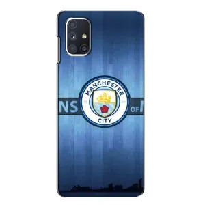 Силиконовые Чехлы принт Футбол на Samsung Galaxy M51 (ManCity)