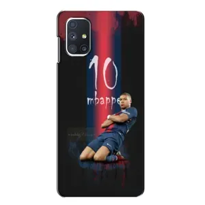 Чехол (TPU) с Футболистом на Samsung Galaxy M51 (MBAPPE 10)