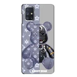 Силіконовий чохол для Samsung Galaxy M51 (Ведмідь Louis Vuitton)