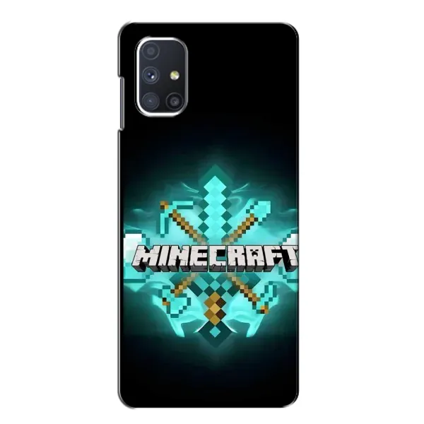 Чехол с рисунком «MineCraft 2» для Samsung Galaxy M51
