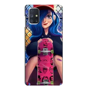 Чехол с картинкой Модные Девчонки Samsung Galaxy M51 (Модная девушка)