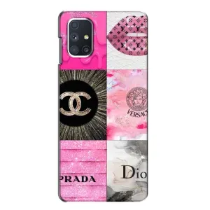 Чехол (Dior, Prada, YSL, Chanel) для Samsung Galaxy M51 (Модница)