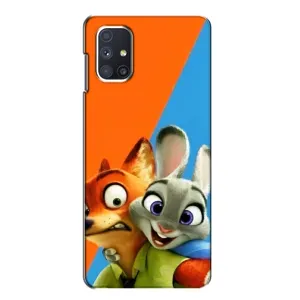 Чехлы ЗВЕРОПОЛИС для Samsung Galaxy M51 (Ник и Хопс)