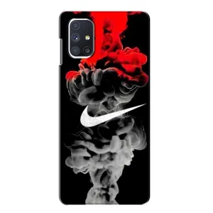 Силіконовый Чохол на Samsung Galaxy M51 з картинкою НАЙК (Nike дим)