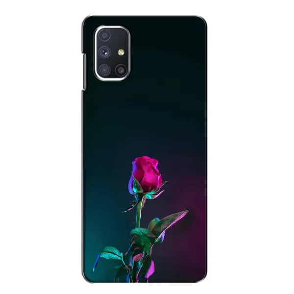 Чехол с рисунком «Ночная роза» для Samsung Galaxy M51
