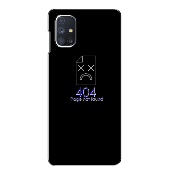 Чехол с рисунком «Ошибка 404» для Samsung Galaxy M51