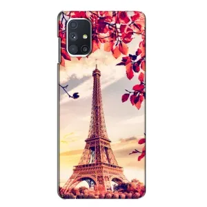 Чехол с Эйфелевой башней на Samsung Galaxy M51 (Paris photo)