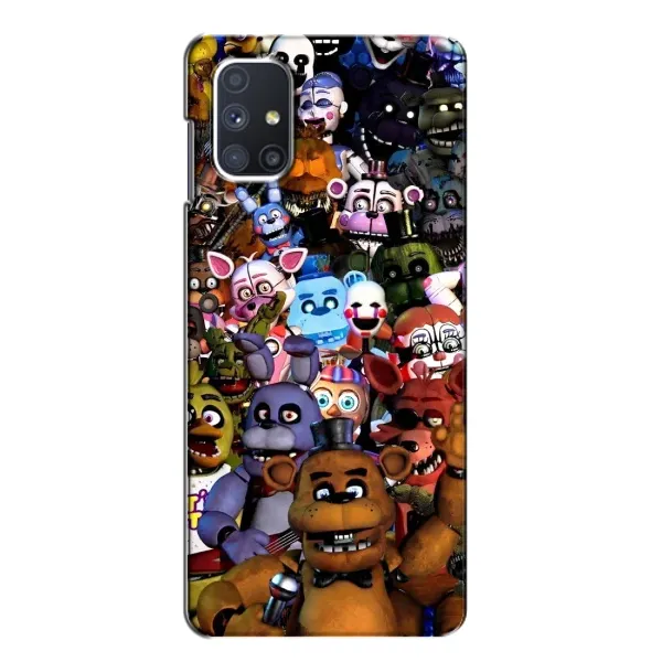 Чехол с рисунком «Персонажи Фредди» для Samsung Galaxy M51
