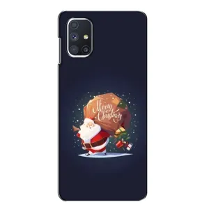 Чехол Санта Клаус для Samsung Galaxy M51 (Подарки от Санты)