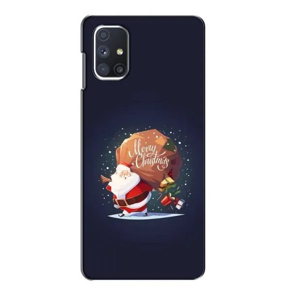 Чехол с рисунком «Подарки от Санты» для Samsung Galaxy M51 Чехол с рисунком «Подарки от Санты» для Samsung Galaxy M51