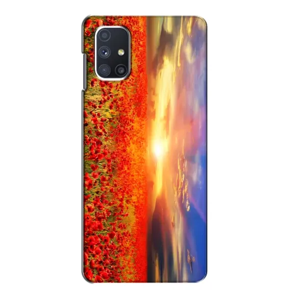 Чехол с рисунком «Поле тюльпанов» для Samsung Galaxy M51 Чехол с рисунком «Поле тюльпанов» для Samsung Galaxy M51