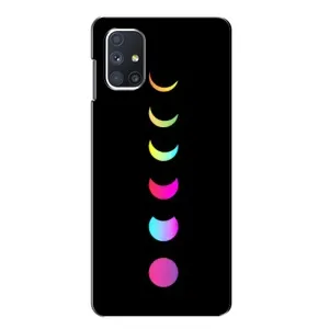 Чехол (ТПУ) с планетами на Samsung Galaxy M51 (Полнолуние)