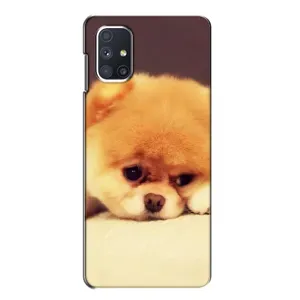 Чохол (ТПУ) Милі песики для Samsung Galaxy M51 (Померанский шпіц)