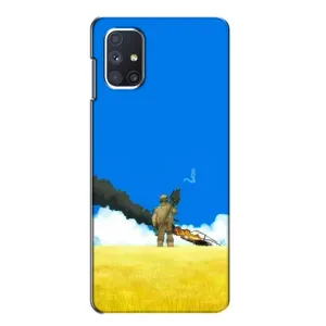 Чехлы на военную тематику для Samsung Galaxy M51 (Попадание)
