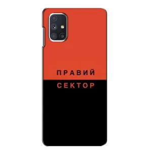 Чехлы УПА (Красно-Чёрный) на Samsung Galaxy M51 (Правый Серктор)