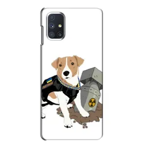 Чехол с принтом Собаки Патрон для Samsung Galaxy M51 (Пёс Патрон с ракетой)