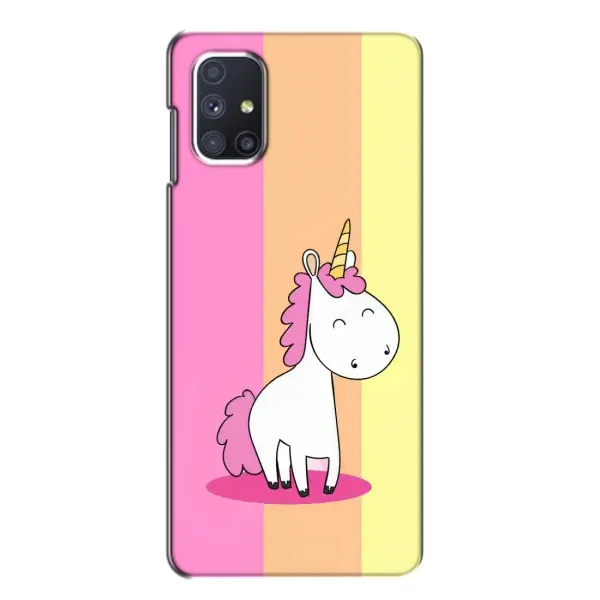 Чехол с рисунком «Радужный Единорог» для Samsung Galaxy M51 Чехол с рисунком «Радужный Единорог» для Samsung Galaxy M51