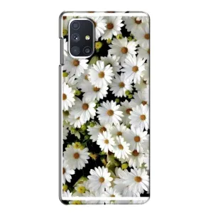 Чехол с ромашками на Samsung Galaxy M51 (Рамка в ромашках)