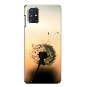 Силиконовый Чехол с одуванчиками на Samsung Galaxy M51 (Роздумаханый одуванчик)