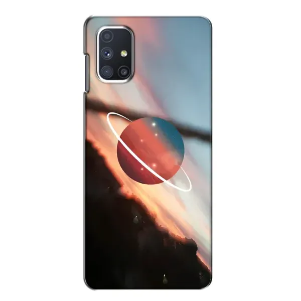 Чехол с рисунком «Сатурн» для Samsung Galaxy M51 Чехол с рисунком «Сатурн» для Samsung Galaxy M51