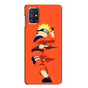 Чехлы с принтом Наруто на Samsung Galaxy M51 (Силуэт Наруто)