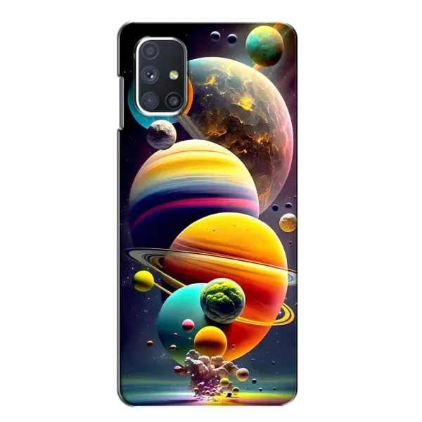 Чехол с рисунком «Солнечна система» для Samsung Galaxy M51 Чехол с рисунком «Солнечна система» для Samsung Galaxy M51