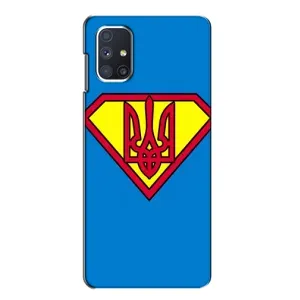 Чехол с картинкой (Патриотический ГЕРБ) на Samsung Galaxy M51 (Super - Герб)