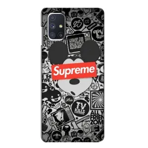 Чехол с рисунком «Supreme Маус» для Samsung Galaxy M51