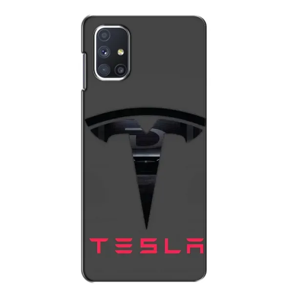 Чехол с рисунком «Logo TESLA» для Samsung Galaxy M51 Чехол с рисунком «Logo TESLA» для Samsung Galaxy M51