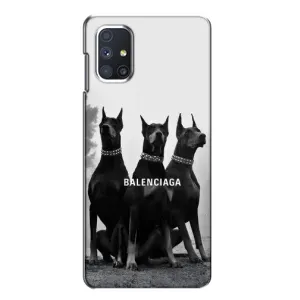 Чохол ДОБЕРМАН для Samsung Galaxy M51 (Три добермана)