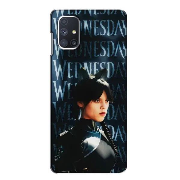 Чохол з малюнком «Вендсдей з ушками» для Samsung Galaxy M51 Чохол з малюнком «Вендсдей з ушками» для Samsung Galaxy M51