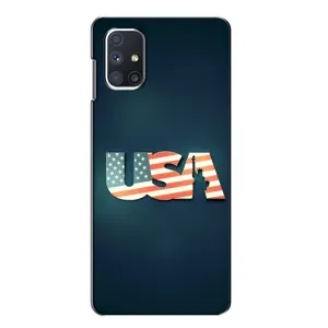 Чохол Прапор USA для Samsung Galaxy M51 (USA)