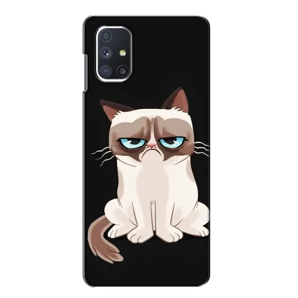 Чехол с рисунком «Взгляд кота» для Samsung Galaxy M51 Чехол с рисунком «Взгляд кота» для Samsung Galaxy M51