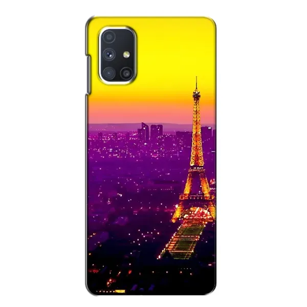 Чехол с рисунком «Яркая башня» для Samsung Galaxy M51