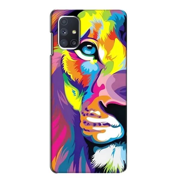 Чехол с рисунком «Яркий Лев» для Samsung Galaxy M51 Чехол с рисунком «Яркий Лев» для Samsung Galaxy M51