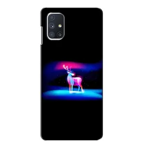 Силіконовий бампер з картинкою звірів для Samsung Galaxy M51 (Яскравий олень)