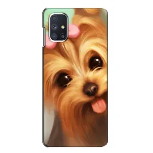 Чохол (ТПУ) Милі песики для Samsung Galaxy M51 (Йоркширський тер'єр)