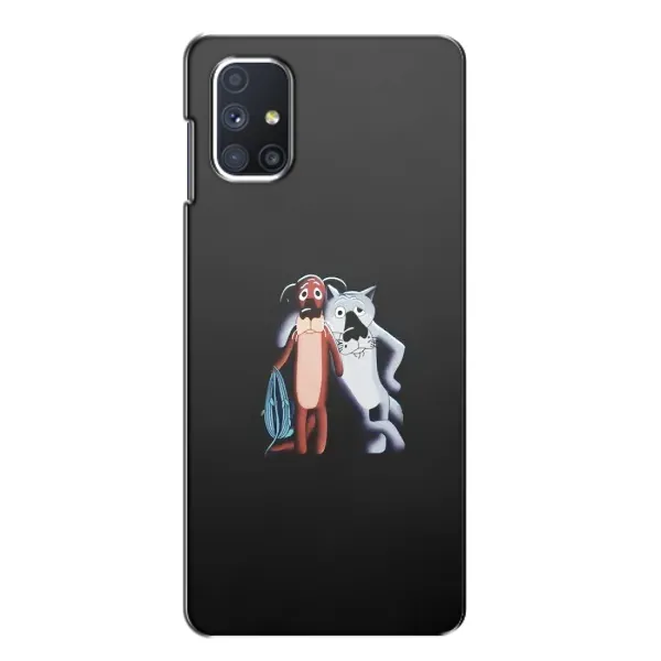 Чехол с рисунком «Шо, опять» для Samsung Galaxy M51